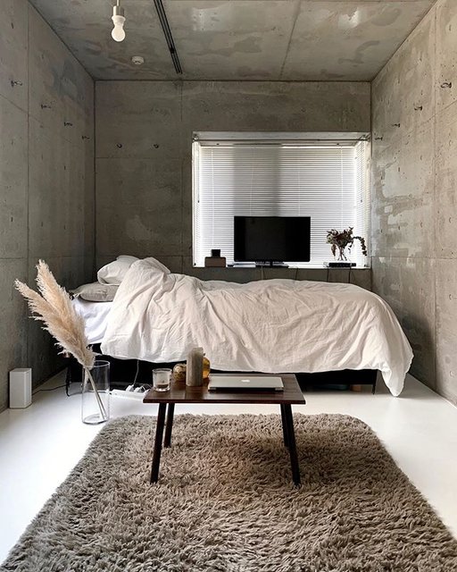 クールでモダン コンクリート打ちっぱなしのよさを活かした1k とりぐら 一人暮らしの毎日がもっと楽しく