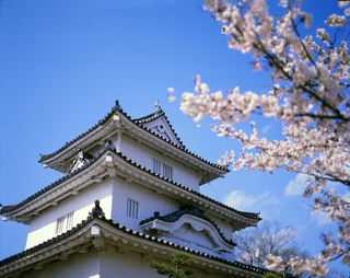 MARUGAME CASTLE, WITH ITS BEAUTIFUL AND MAGNIFICENT STONE WALL