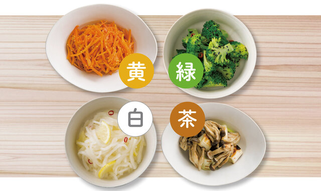 食物繊維 栄養たっぷり 4色作りおきナムル で野菜不足解消 からだにいいことweb