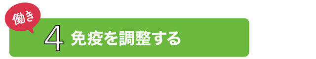 免疫を調整する