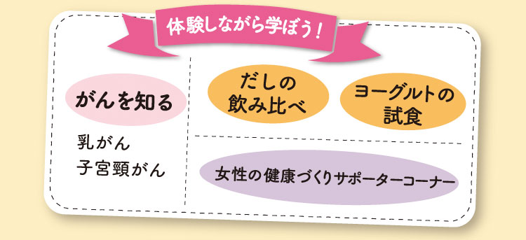 体験しながら学ぼう!