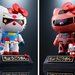 『超合金 鋼彈★Hello Kitty』、『超合金 夏亞專用薩克Ⅱ★Hello Kitty』將在全球22個區域開始販售!