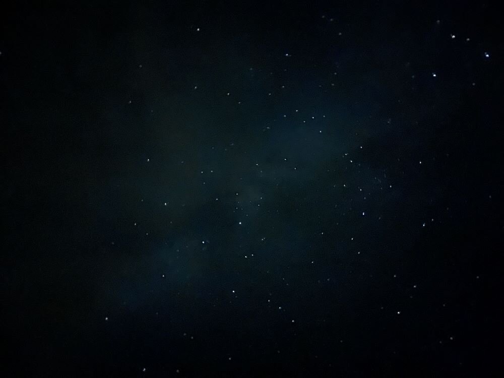 Kさんが帰省先で眺めた星空