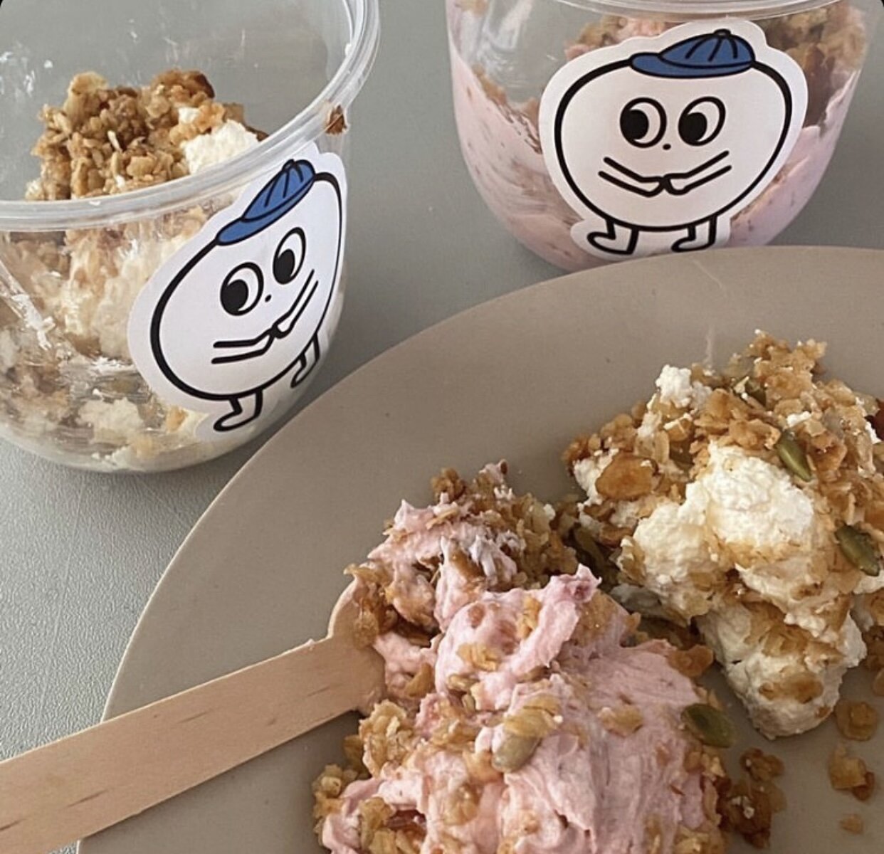 キャラクターが可愛い グリークヨーグルト専門店 오거트 オゴートゥ に注目 彡 韓国情報サイト Daon ダオン