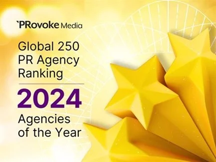 ベクトルが「PR Agency Rankings2024」において世界6位・アジア1位にランクイン