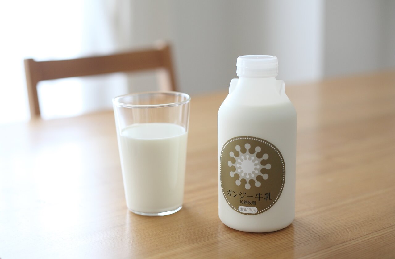 希少品種の濃厚なミルクを食卓に。「加勢牧場ガンジー牛乳」｜ZOOM LIFE