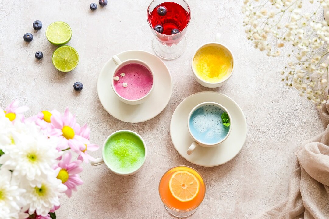 春をイメージ！カラフルなドリンクレシピを季節に合わせて楽しんで
