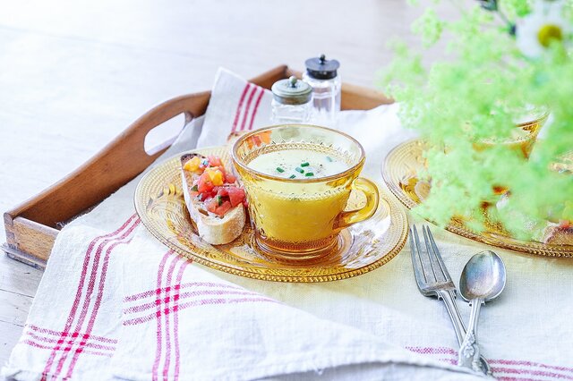 冷製スープで夏バテ解消。夏を味わい、涼を楽しむ