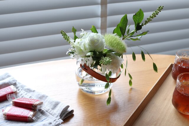 花があるときもないときも大活躍。ホルムガードのフラワーベース