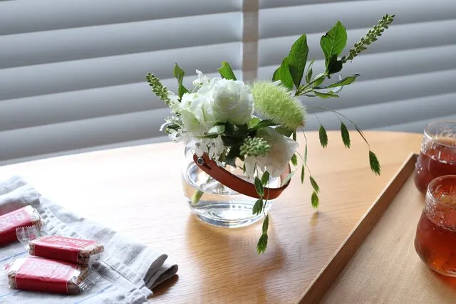 花があるときもないときも大活躍。ホルムガードのフラワーベース