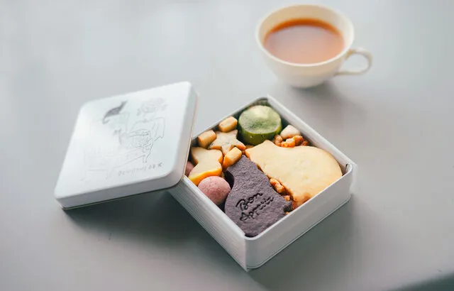 かわいい見た目で素材にもこだわっている。米粉のクッキーBONBONS DE K
