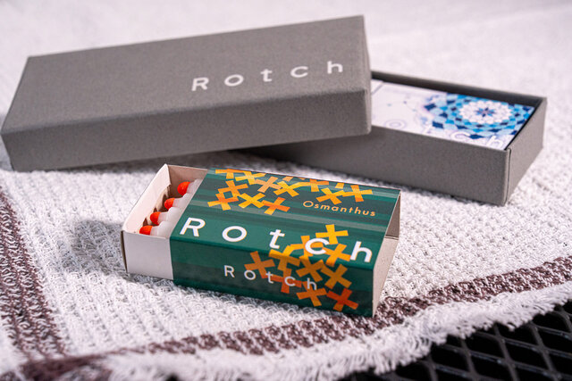 30分のリラックス習慣。 マッチとロウソクが一つになったアロマ