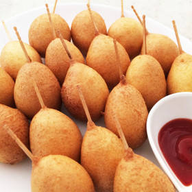 HMでアメリカンドッグ＊おやつランチに♪ by maco＊rmj [クックパッド] 簡単おいしいみんなのレシピが258万品 (26000)