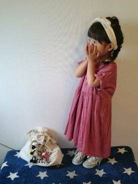 編み込み×おさげ