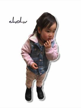 くるりんぱ×三つ編み