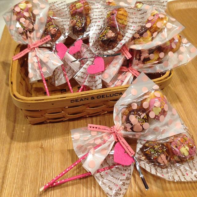 セリア/ラッピング/バレンタイン/キッチンのインテリア...