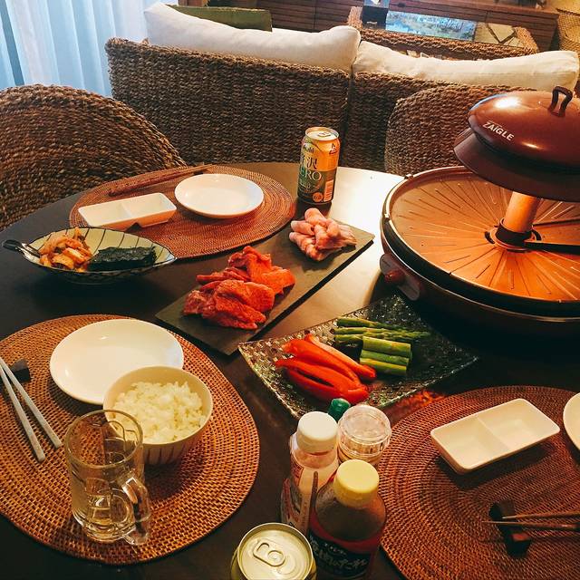 My Desk/観葉植物/バリ/ザイグル/おうち焼肉のインテリア実例 - 2017-06-08 19:19:24 | RoomClip (ルームクリップ) (135131)