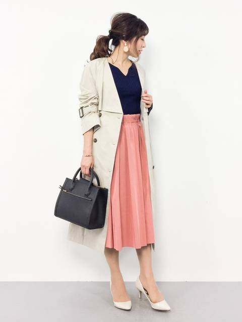 RINA(ZOZOTOWN)|GLOBAL WORKのトートバッグを使ったコーディネート - WEAR (140340)