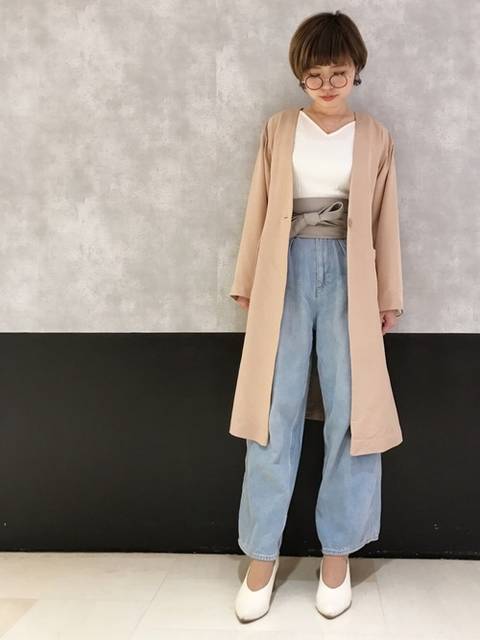 ミラ(PAGEBOY鹿児島アミュプラザ店)|PAGEBOYのその他アウターを使ったコーディネート - WEAR (140593)