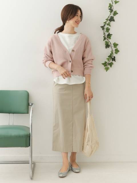 DOORS WOMENS(URBAN RESEARCH DOORS)|URBAN RESEARCH DOORSのカーディガンを使ったコーディネート - WEAR (141992)