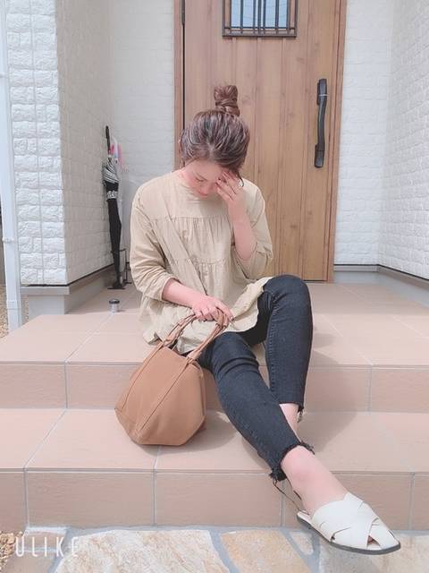 加藤美樹|GUのシャツ・ブラウスを使ったコーディネート - WEAR (148717)