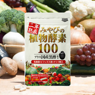 みやびの植物酵素サプリメント。植物発酵食品に含まれてい...