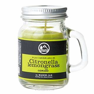 Amazon.co.jp: カメヤマキャンドルハウス シトロネラレモングラス メイソンジャーキャンドル: ビューティー (137218)