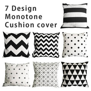 【楽天市場】クッションカバー ボーダー ドット ストライプ クロスデザイン 45×45：Shirokuro 楽天市場店 (137568)