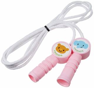 なかよしジョイントなわとび ピンクがおもちゃストアでい...