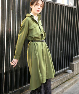 ミリタリーシャツワンピース | [公式]ローリーズファーム （LOWRYS FARM）通販 (138559)