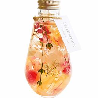 Amazon|雫 ファジーオレンジ 花金・高岡本店 (②ハーバリウム 雫ボトル ファジーオレンジ サイズ 幅7センチ×高さ13.5センチ ギフトBOX付き) ギフト 誕生日 結婚記念日 お祝い 還暦 母の日 花 花束 プレゼント ハーバリウム|フラワーアレンジメント オンライン通販 (140866)