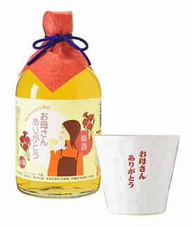Amazon.co.jp: 母の日ギフト・誕生日プレゼント 梅酒早春・オリジナルグラスセット メッセージカード付き: 食品・飲料・お酒 (140870)
