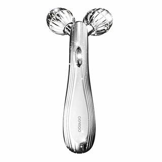 Amazon | 美容ローラー 小顔ローラー 美顔ローラー マッサージローラー マイクロカレント 美肌 小顔 グッズ フェイス&ボディー用 リンパマッサージ ほうれい線/目元/口元/むくみ防止 充電不要 すぐ使え 男女兼用 誕生日/母の日ギフト/プレゼント (滑り止め型) (縦縞) | GEARGO | フェイスローラー 通販 (140871)