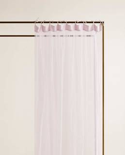 ピンクチュール カーテン (141668)