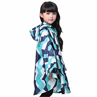 Amazon.co.jp： Gewaha 子供用 キッズ レインコート 女の子 男の子 おしゃれ かわいい レインポンチョ ゴム 柄 カッパ フード 新学期 用 子どもレインコート ランドセル 小学生 雨具 レインウェア 防水 防風 通学 バイク アウトドア 90 100 110 120 130 収納ポーチ付き (Blue camouflage,L): スポーツ&アウトドア (143143)