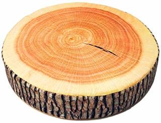 Amazon.co.jp： 気分 は森の中 くつろげる やすらぎ クッション 座布団 (切り株, 38cm): Amazon.co.jpホーム (151614)