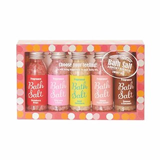 Amazon | アマイワナ ミニバスソルトアソートボックス スイートミックス 40g×5個(使いきりタイプ入浴料) | amaiwanna(アマイワナ) | 粉末入浴剤・バスソルト 通販 (170865)