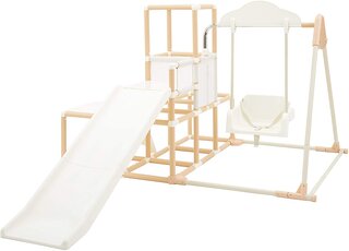 Amazon | 【Amazon.co.jp限定】 野中製作所 おりたたみロングスロープ キッズパーク SP ナチュラル ( ジャングルジム すべり台 ブランコ 鉄棒 ) | ベビージム・プレイマット | ベビー&マタニティ 通販 (179217)