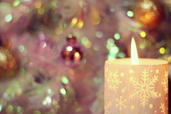 クリスマス　キャンドル