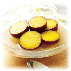 サツマイモの煮物の写真