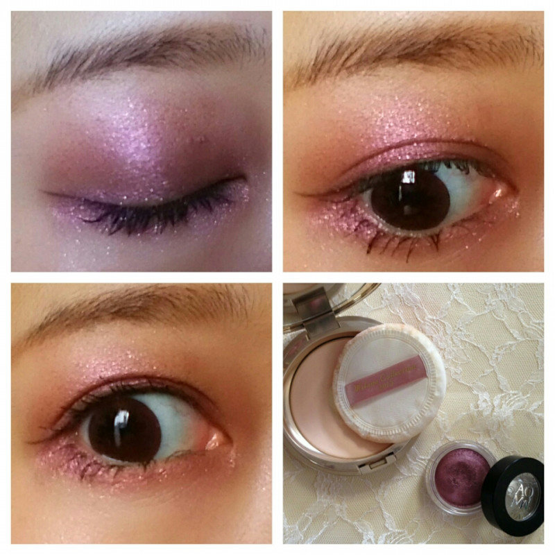 濃い目メイク（自撮り）