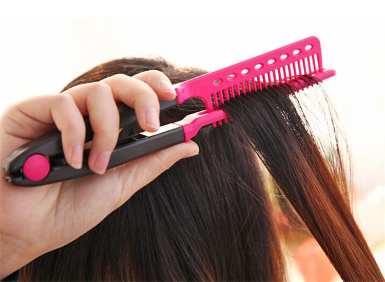 はさんでサラ髪ストレート