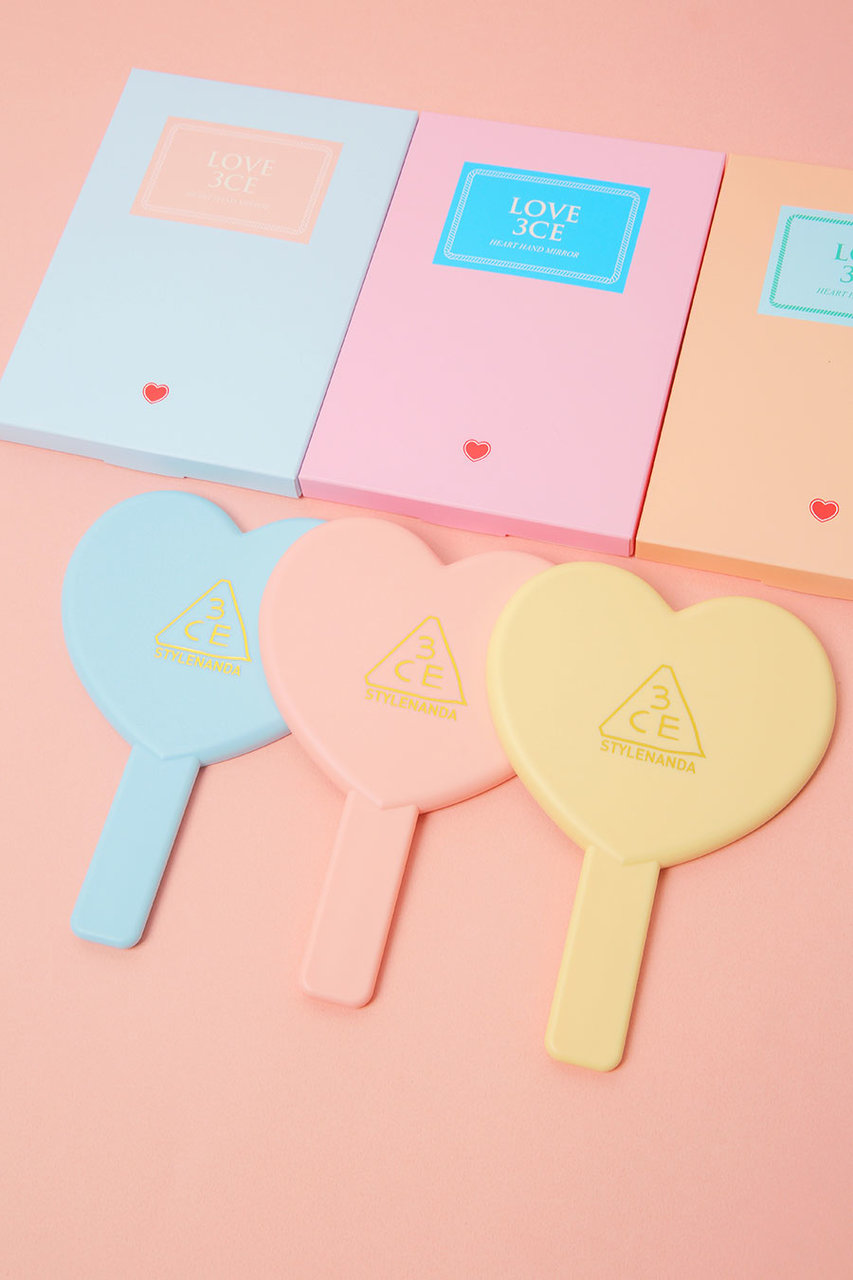 ３CE　ハートハンドミラー