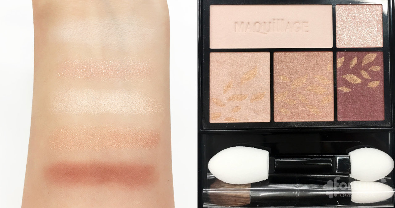 マキアージュアイシャドウ　ドラマティックスタイリングアイズ　赤みブラウンシャドウ　新色