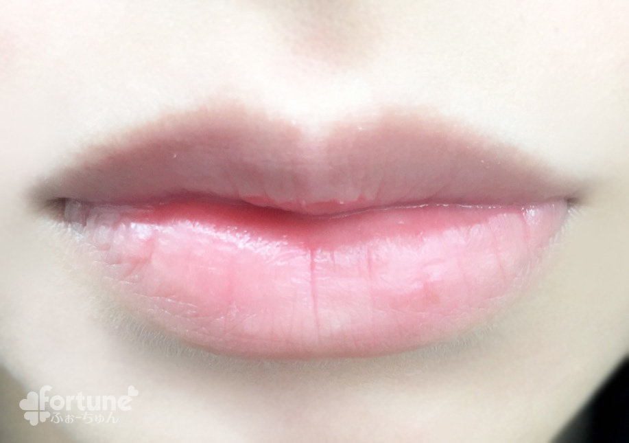 マキアージュ　エッセンスジェルルージュ　色比較