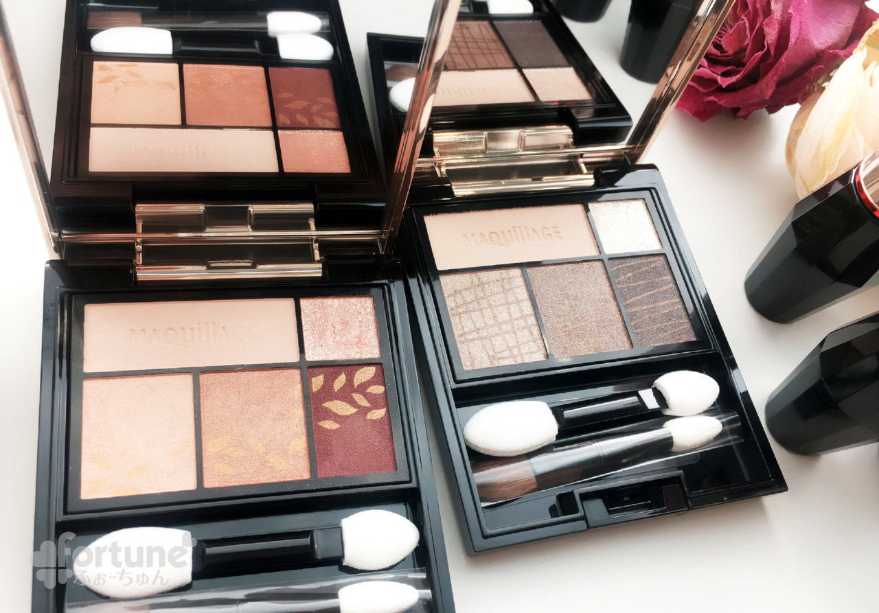 マキアージュアイシャドウ　ドラマティックスタイリンクアイズ　運命のブラウンシャドウ