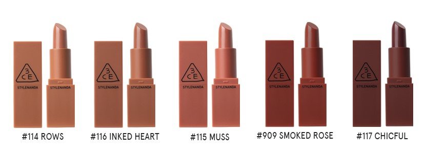 秋トレンドのブラウンリップ