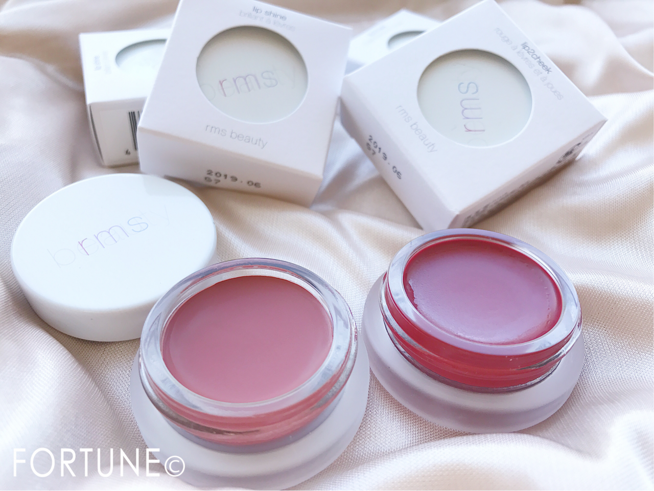 rms beauty(アールエムエスビューティー) lip cheek(リップチーク) lip shine(リップシャイン) 2017秋冬新作コスメ