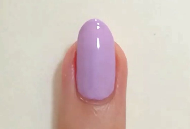 マニキュア2度塗り