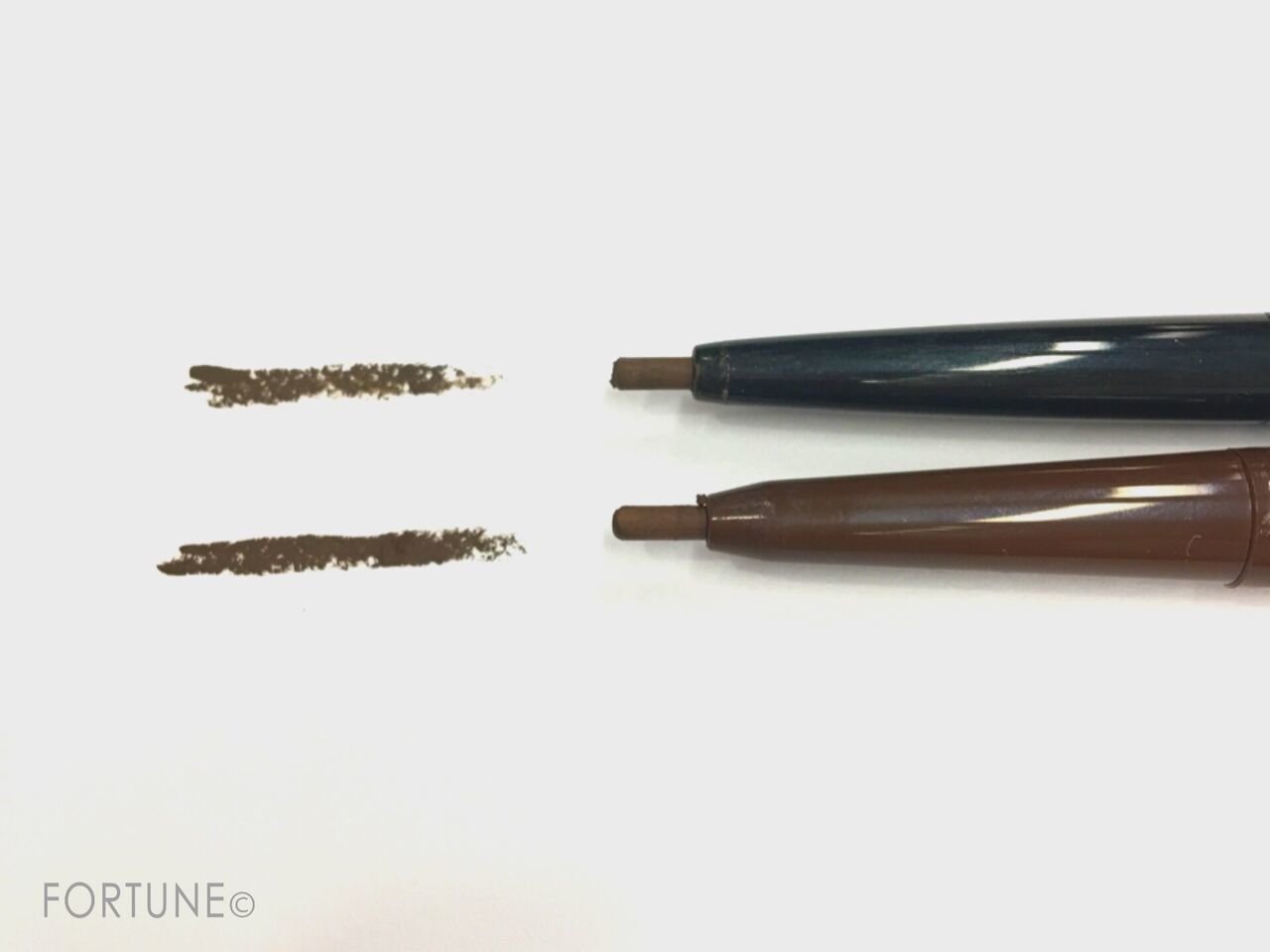 ペンシルアイライナー比較　コスメ　ふーちゅん編集部撮影